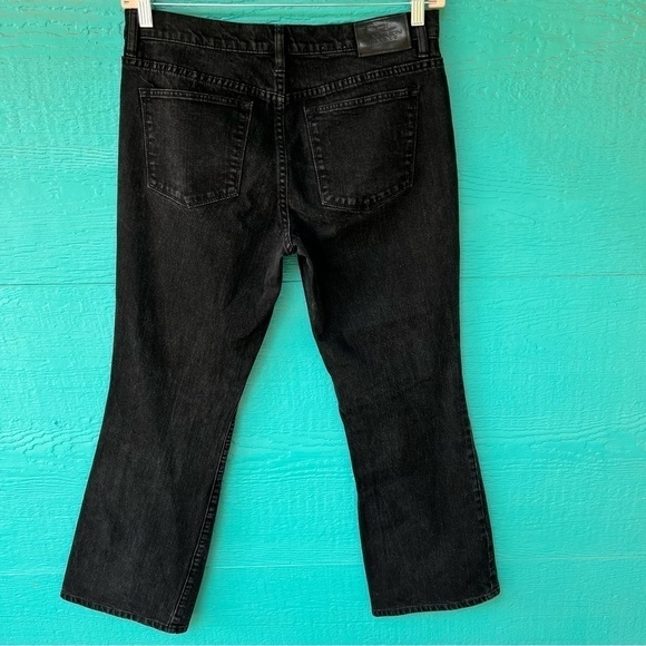 LRL RALPH LAUREN BLACK FLARE JEANS SIZE 12 EUC - Picture 4 of 4